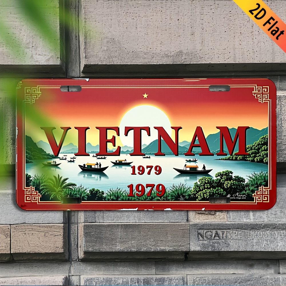 Home Decor Vietnam - Vietnam 1979 Scenic River Landscape License