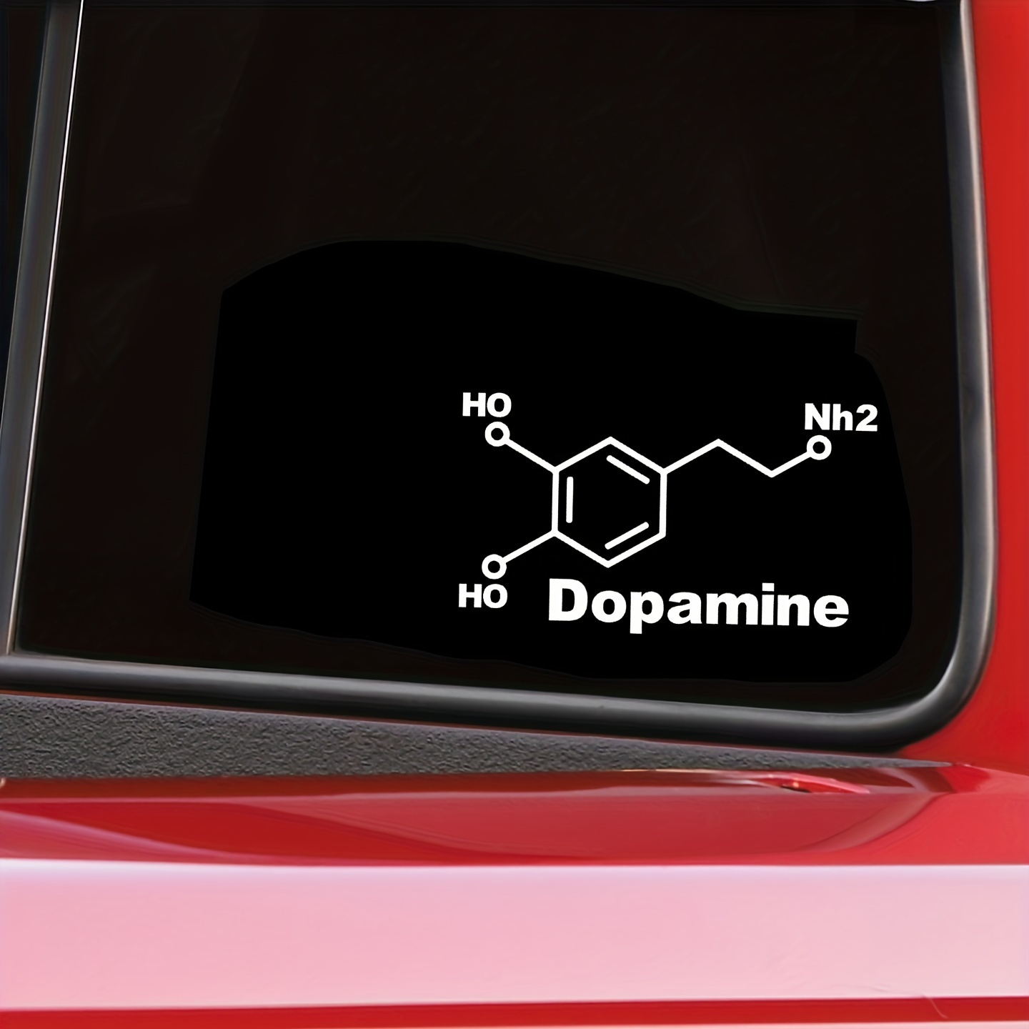 Home Decor Dopamine - 1PC Dopamine Molecule Chemical Structure PET