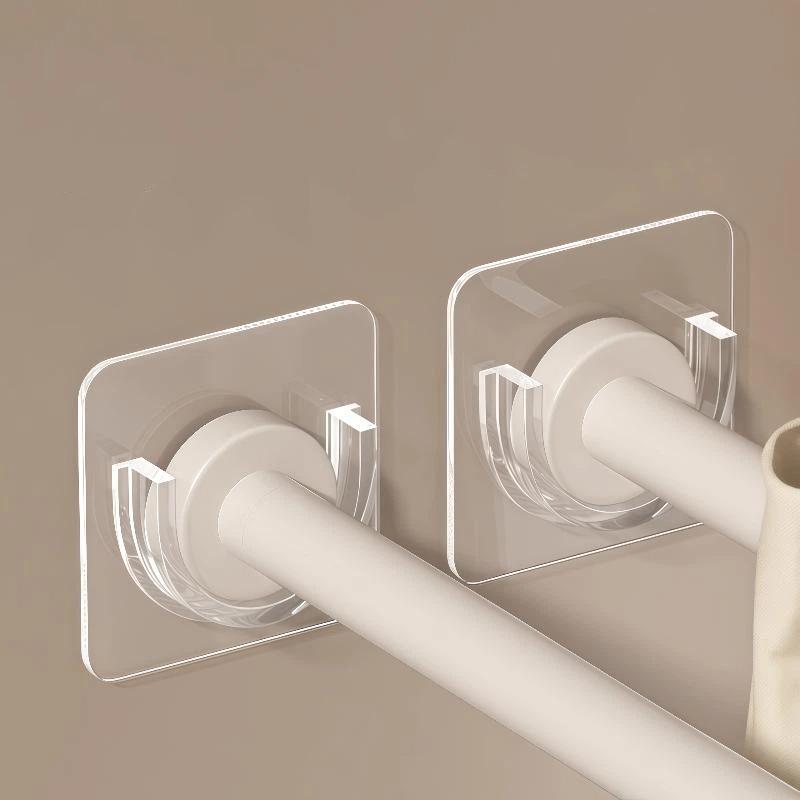 Home Decor Curtain - No Drill Transparent Self Adhesive Curtain