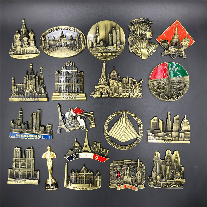 Home Decor Dubai - France Paris Metal 3D Cute Magnet