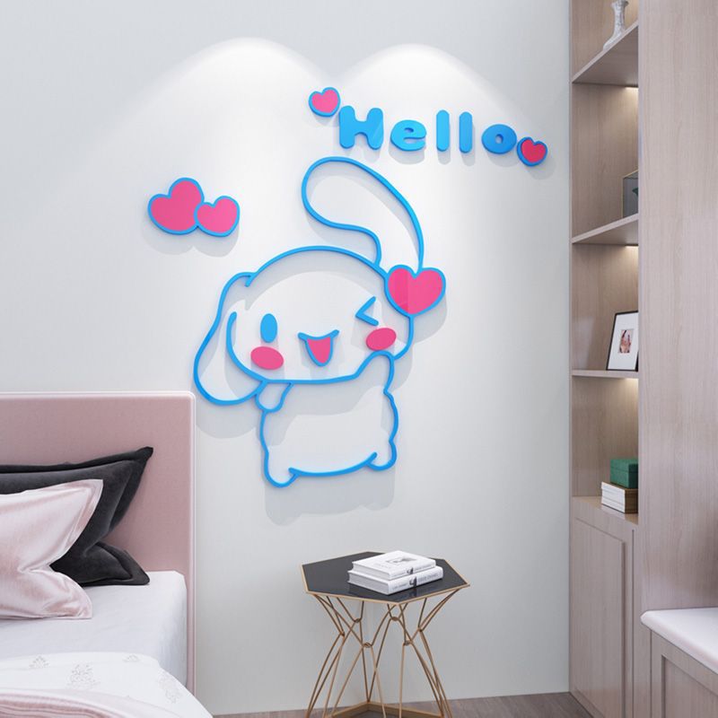 Home Decor Wallpaper - Sanrio Cinnamoroll 3D Acrylic Children's Room