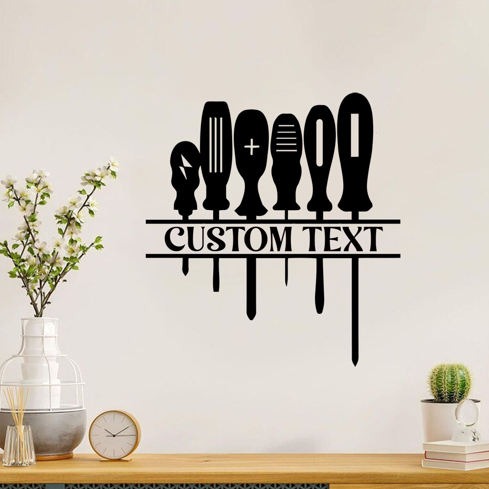 Home Decor Wallpaper - 1PC Cool Repair Tools Customizable Text