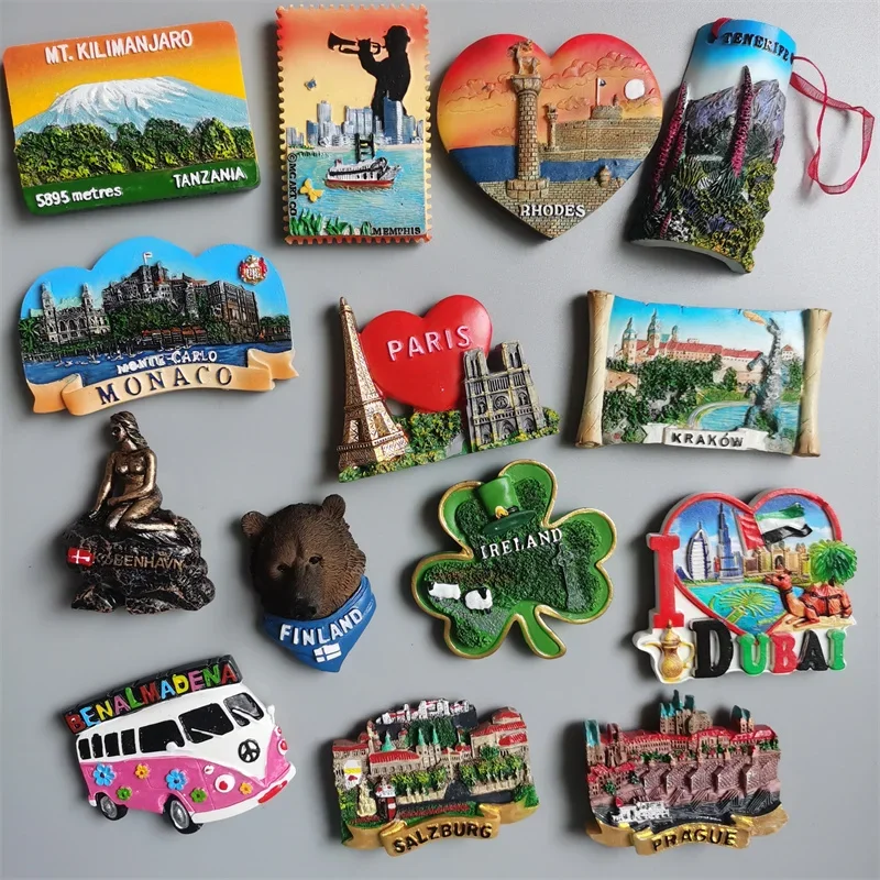 Home Decor Dubai - Tourist Souvenir Fridge Maggnet Germany Italy