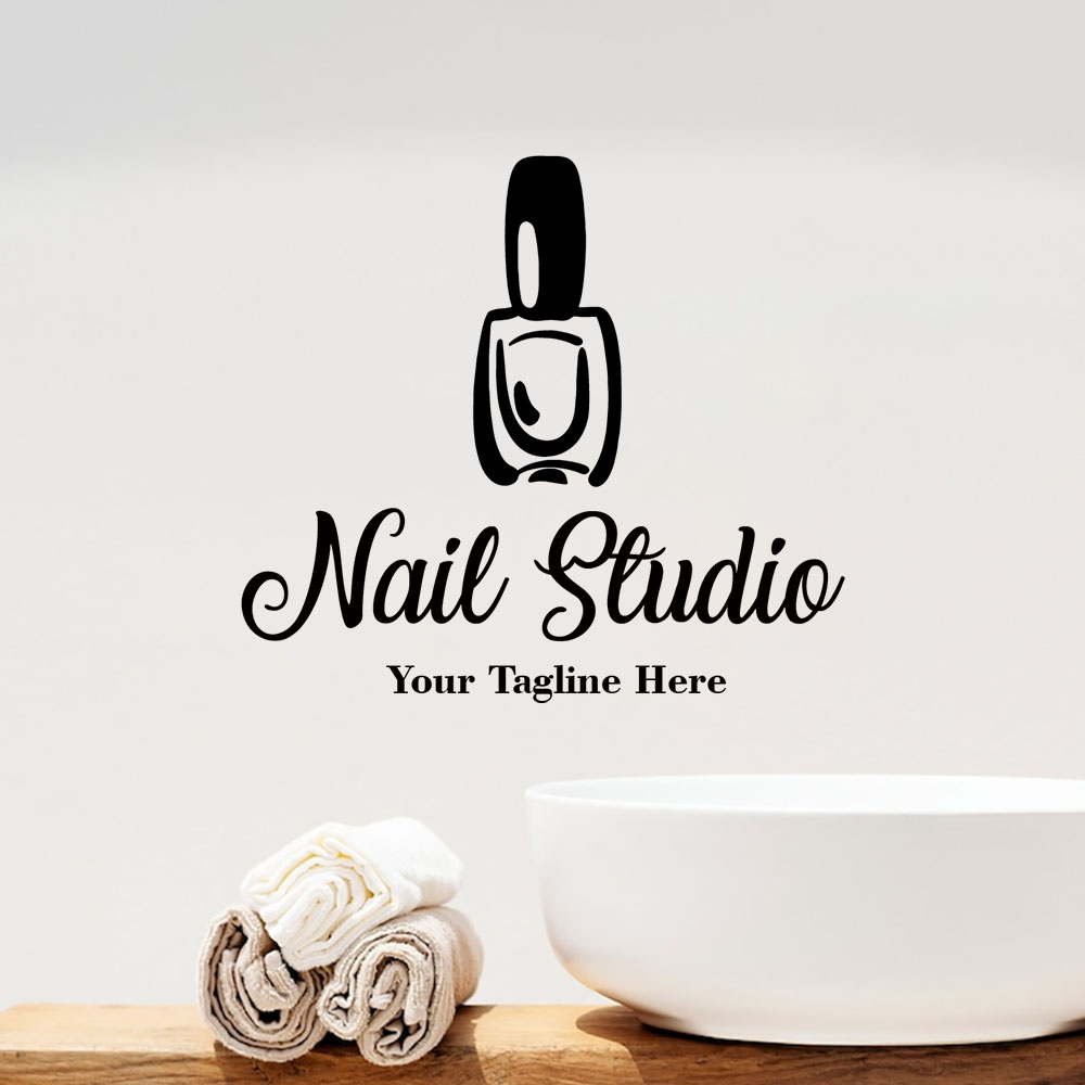 Home Decor Wallpaper - 1PC NEW Manicure Customizable Name Home