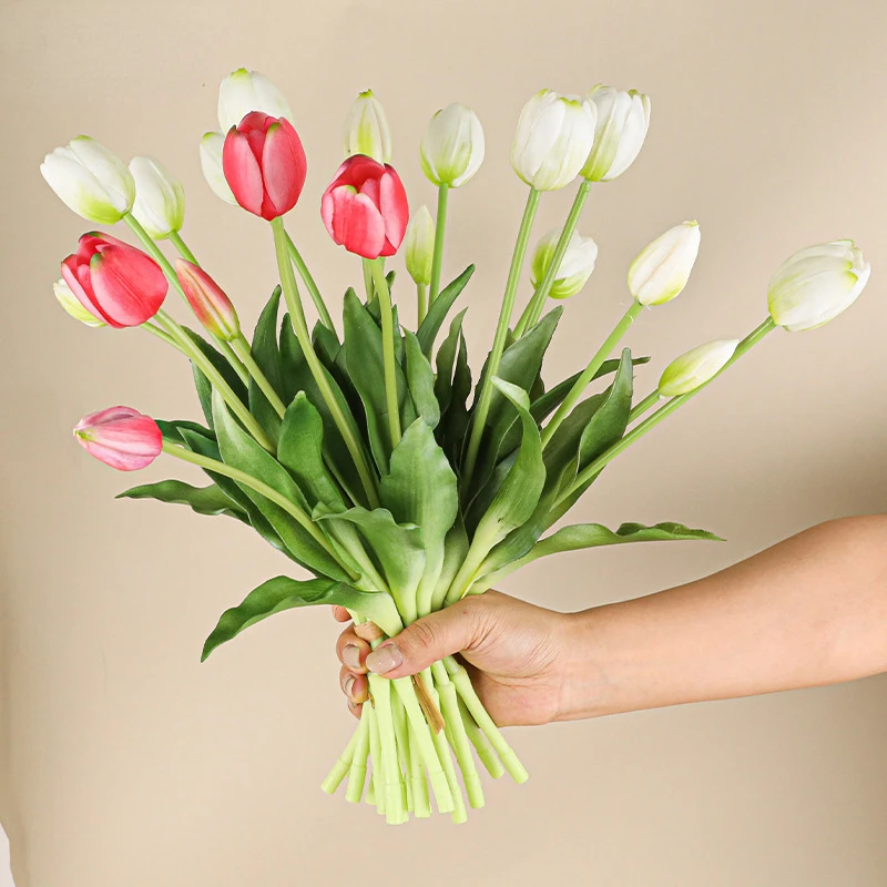 5 Head Artificial Tulips Weddi - Home Decor Tulip review and price