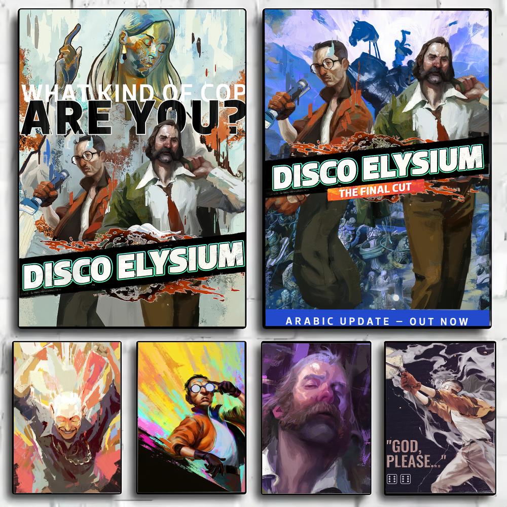 del juego Disco Elysium ZA Pos - Home Decor Za review and price