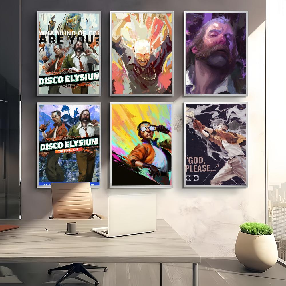 del juego Disco Elysium ZA Pos - Home Decor Za review and price