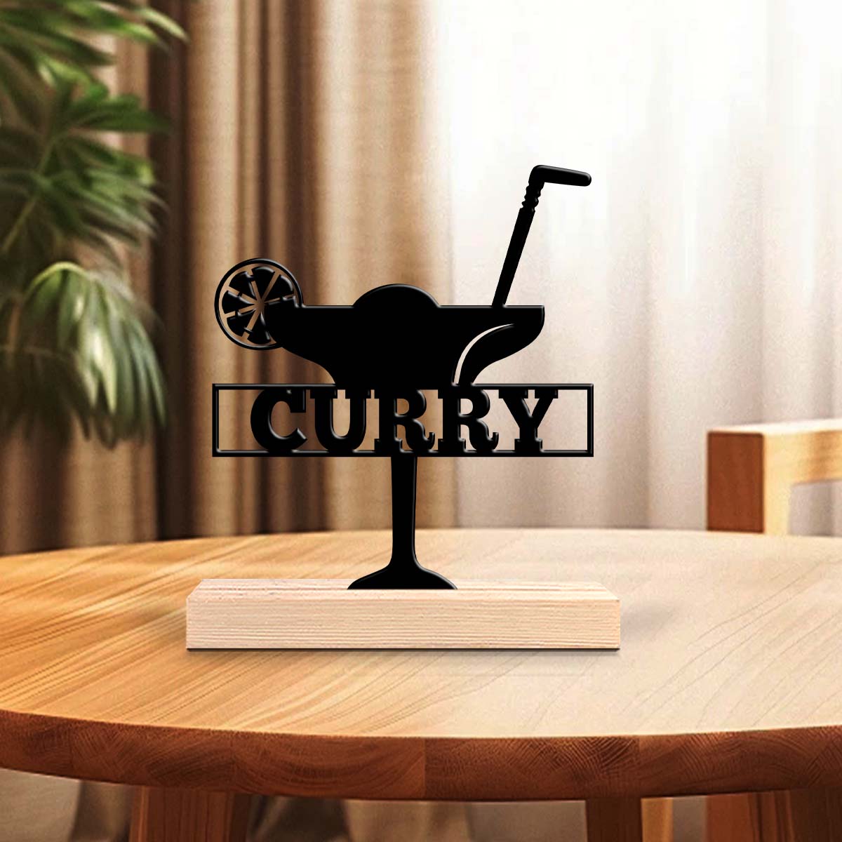 1pc Personalized Iron Desktop  - Home Decor Names review and price