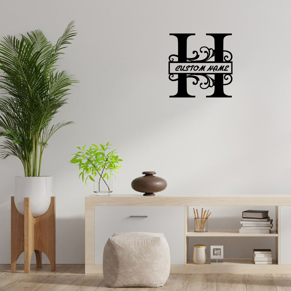 1PC Excellent Letter H Persona - Home Decor Wallpaper review and price