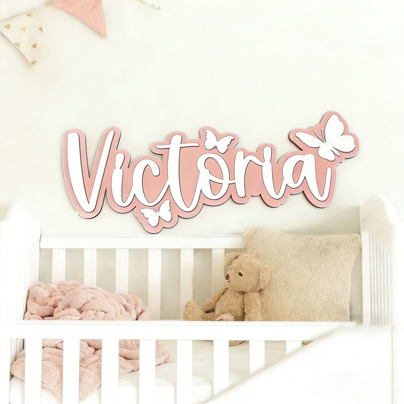 1Pc Custom Cartoon Butterfly N - Home Decor Names review and price
