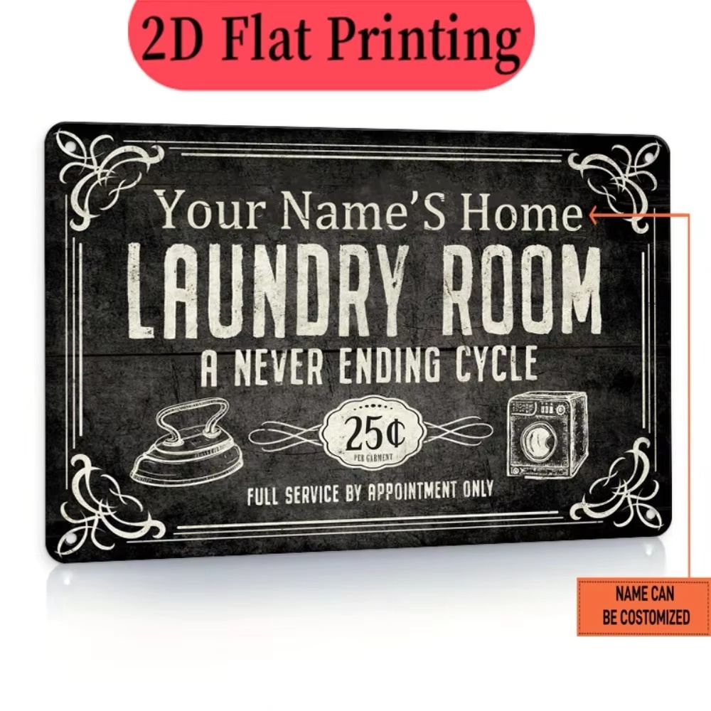 Custom Name Laundry Sign, Endl - Home Decor Names review and price