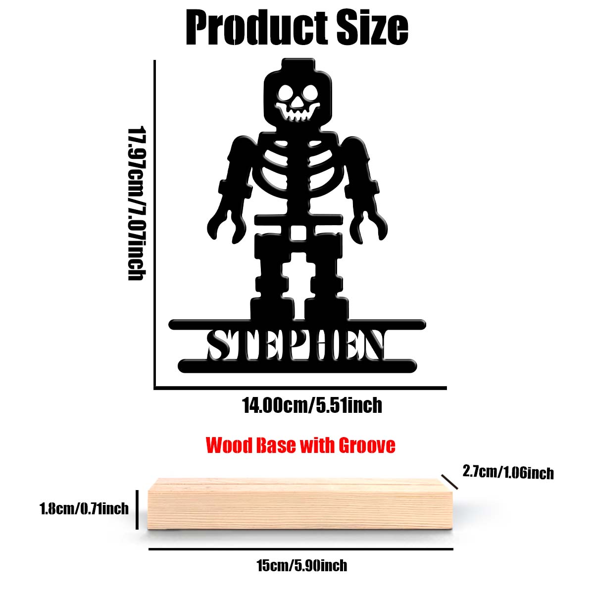1pc Personalized Iron Desktop  - Home Decor Names review and price