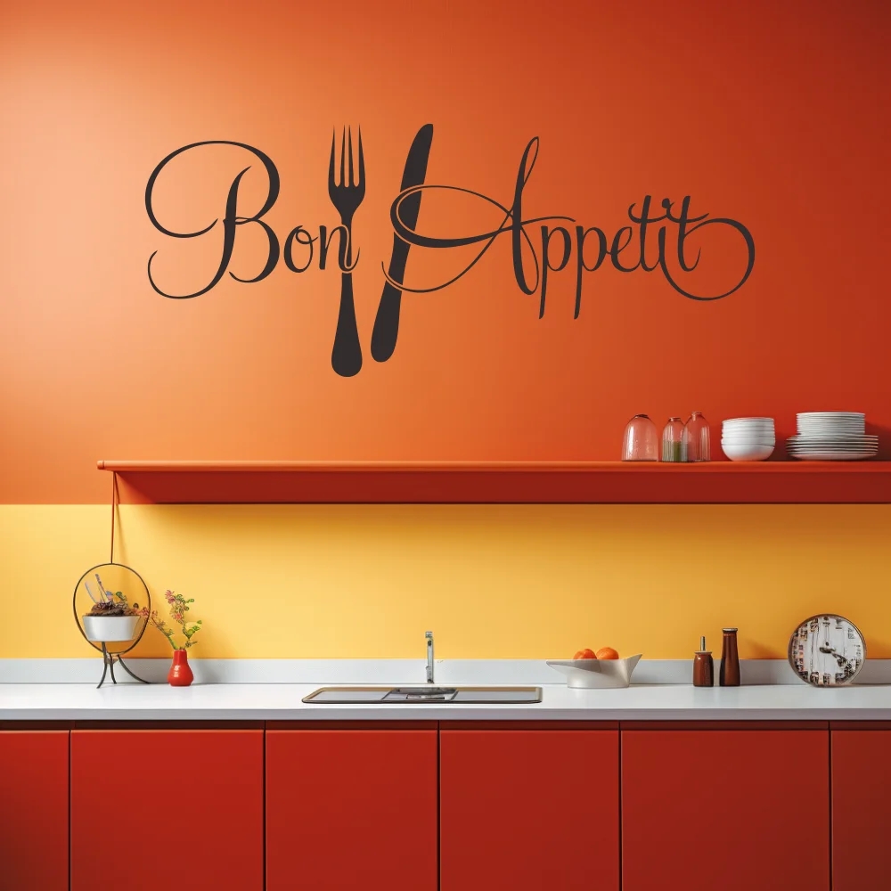 1 pc Bon Appétit with Fork and - Home Decor App review and price
