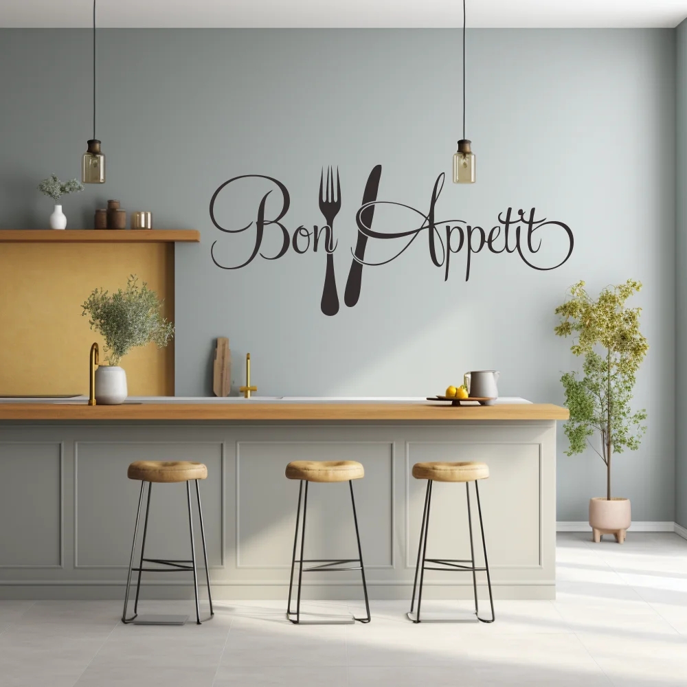 1 pc Bon Appétit with Fork and - Home Decor App review and price