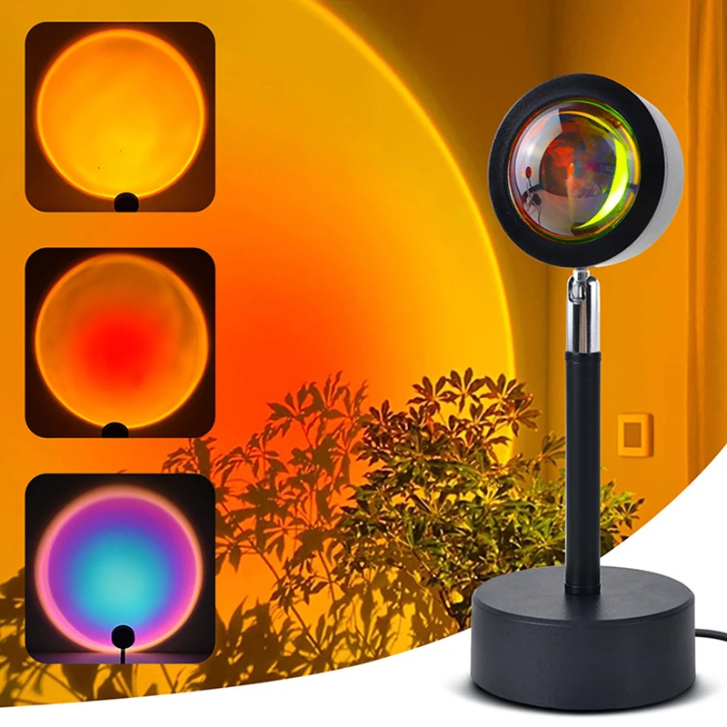 Smart LED Sunset Lamp Colorful - Home Decor App review and price