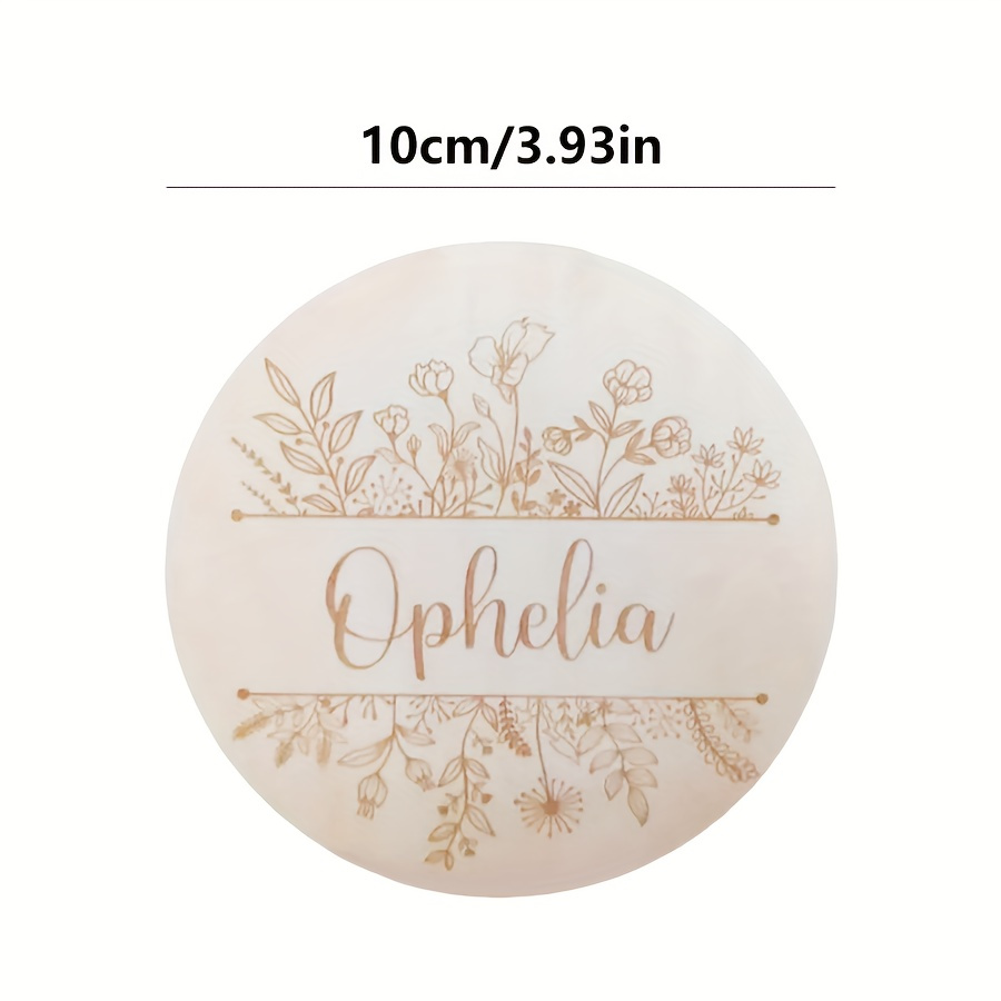 Personalized Floral Engraved N - Home Decor Com review and price