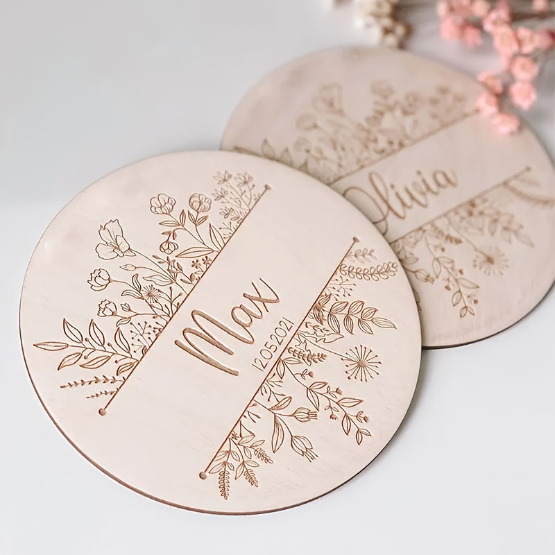 Personalized Floral Engraved N - Home Decor Com review and price