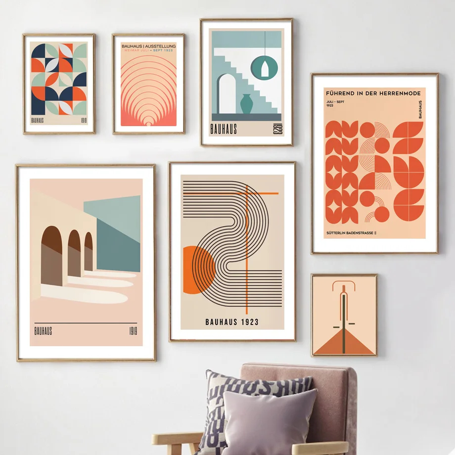 Bauhaus Expo Canvas Wall Art - - Home Decor Expo review and price