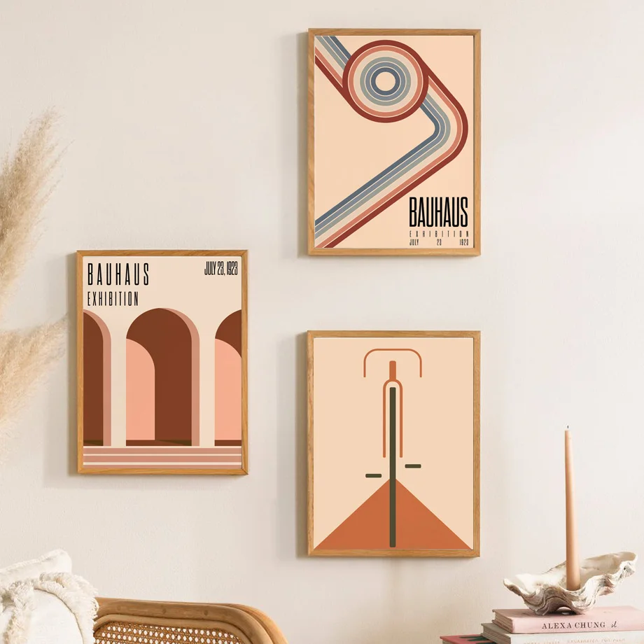 Bauhaus Expo Canvas Wall Art - - Home Decor Expo review and price