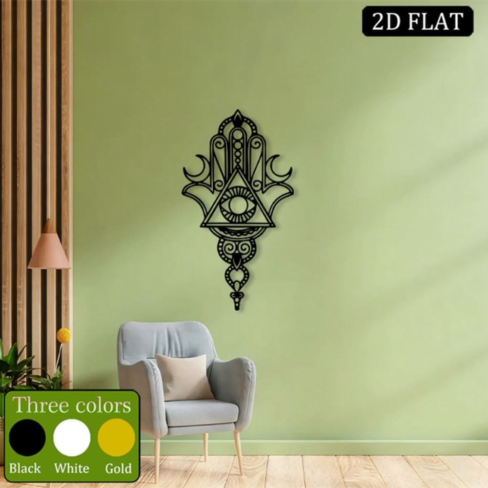 CIFBUY Iron Wall Art Hamsa Evi - Home Decor Wall Art review and price