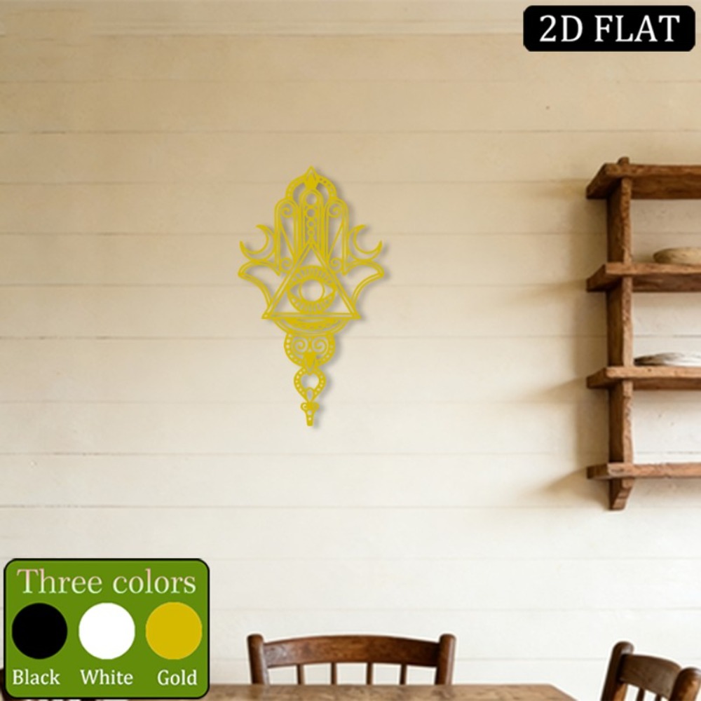 CIFBUY Iron Wall Art Hamsa Evi - Home Decor Wall Art review and price