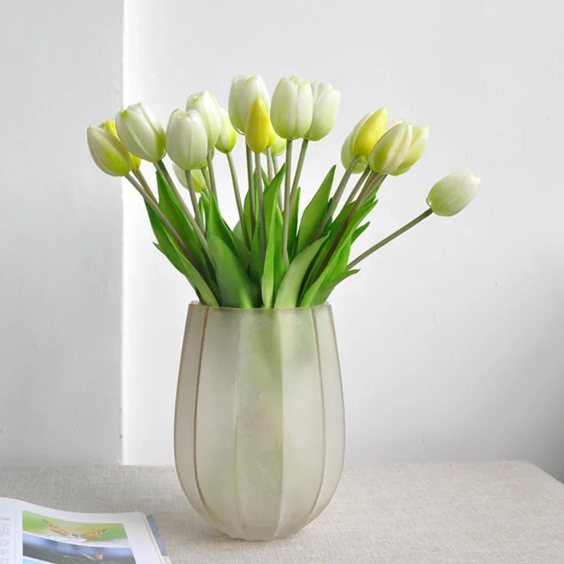 5 Heads Artificial Tulip Tacti - Home Decor Tulip review and price