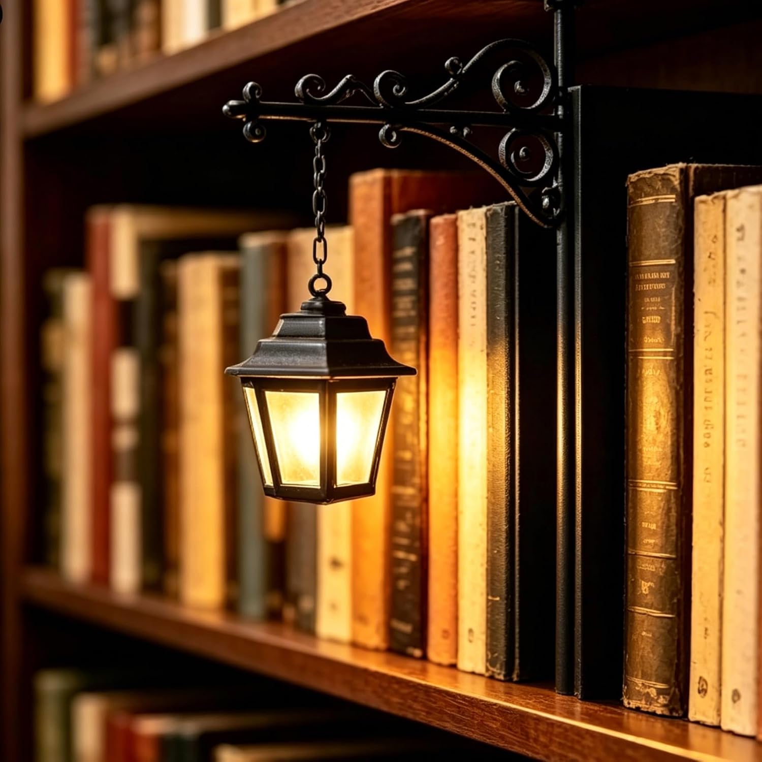 Bookshelf Lamp Library Lantern - Home Decor Lighting review and price