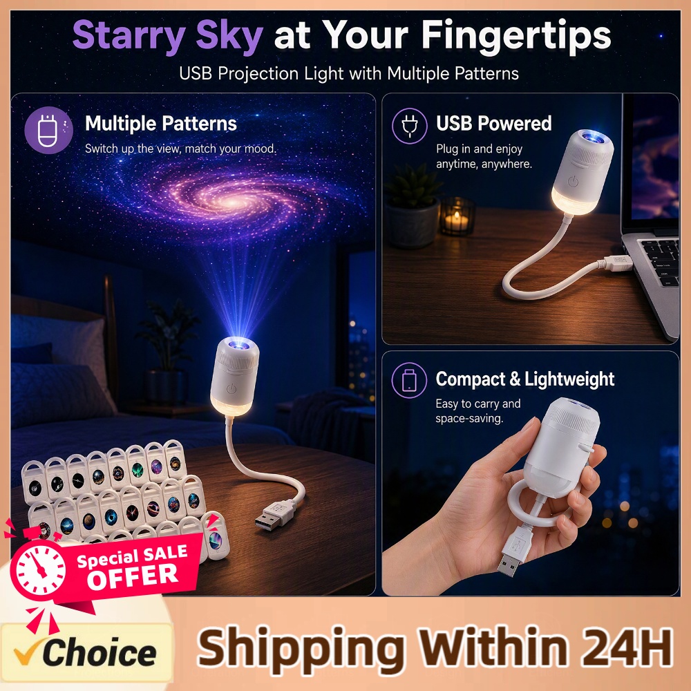 USB Starry Sky Projector Lamp  - Home Decor Lighting review and price