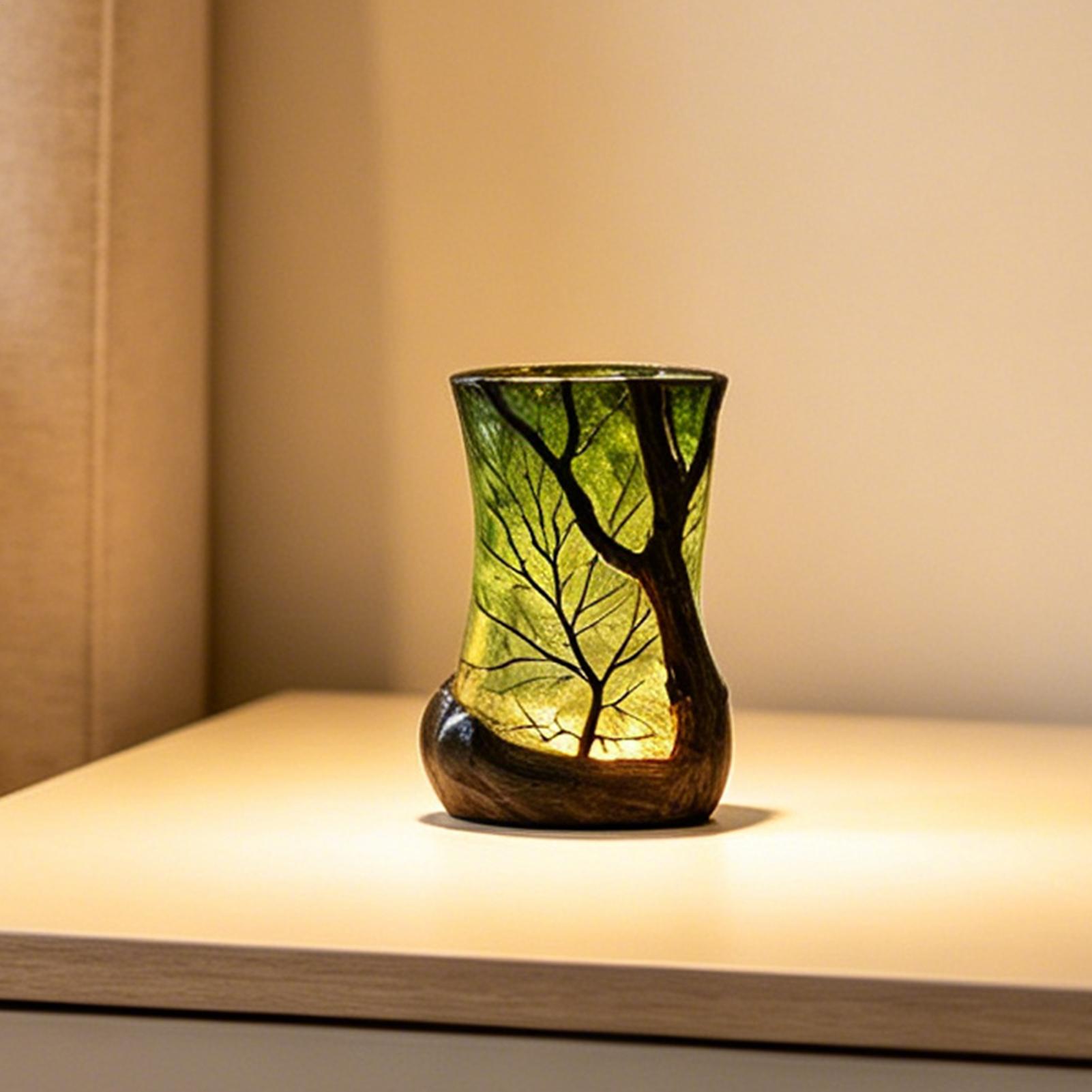 Bedside Table Lamp Forest Nigh - Home Decor Com review and price