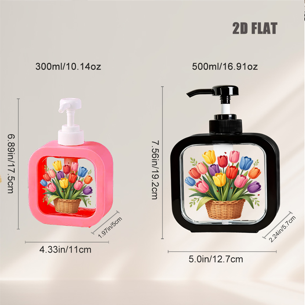 Spring Floral Soap Dispenser C - Home Decor Tulip review and price