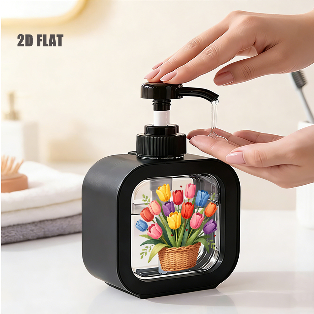 Spring Floral Soap Dispenser C - Home Decor Tulip review and price