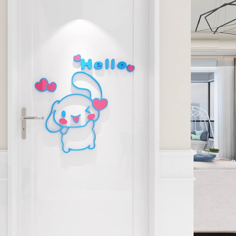 Sanrio Cinnamoroll 3D Acrylic  - Home Decor Wallpaper review and price
