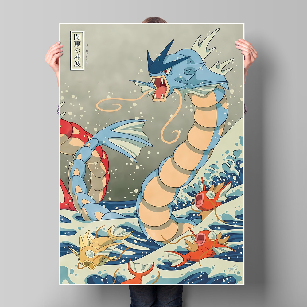 Japan Anime Pokemon Gyarados C - Home Decor Japanese review and price