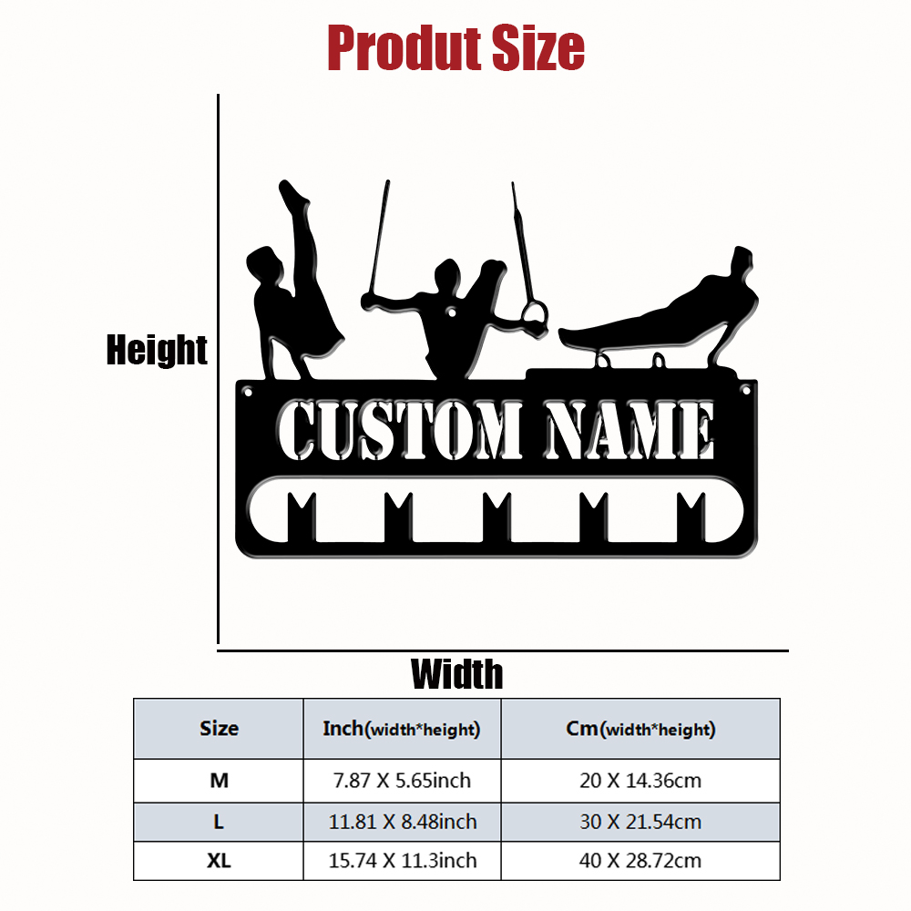 1pc Custom Fitness Metal Medal - Home Decor Happy review and price