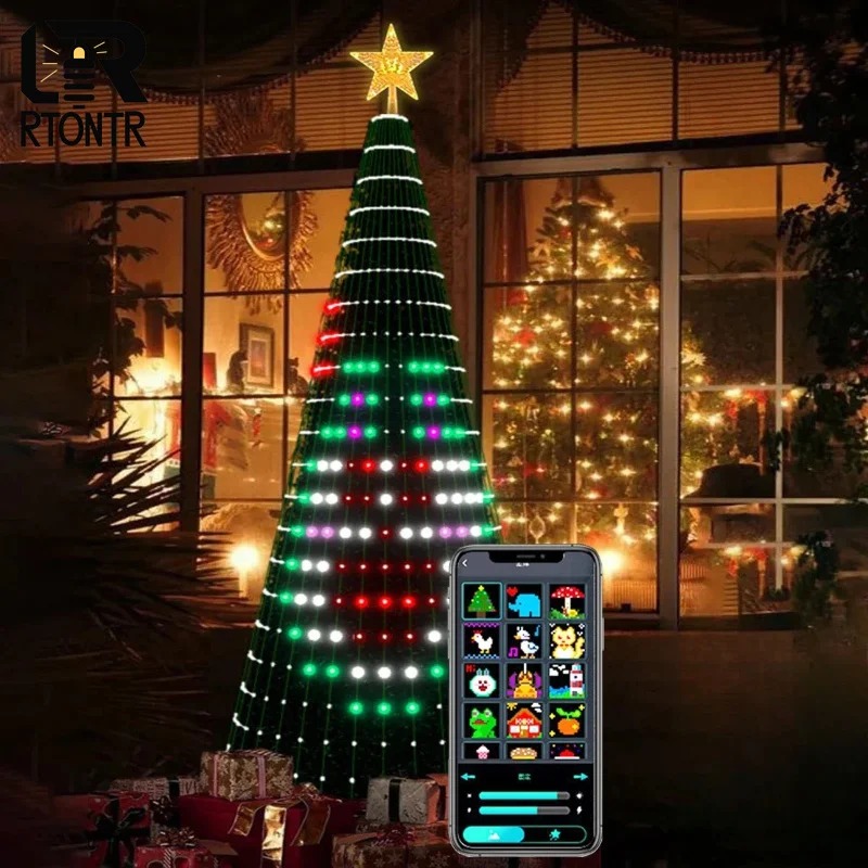 Christmas Star Tree Lights RGB - Home Decor App review and price