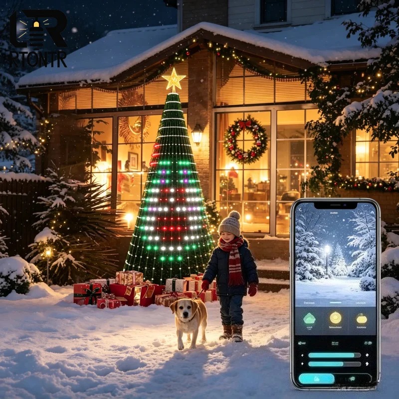 Christmas Star Tree Lights RGB - Home Decor App review and price