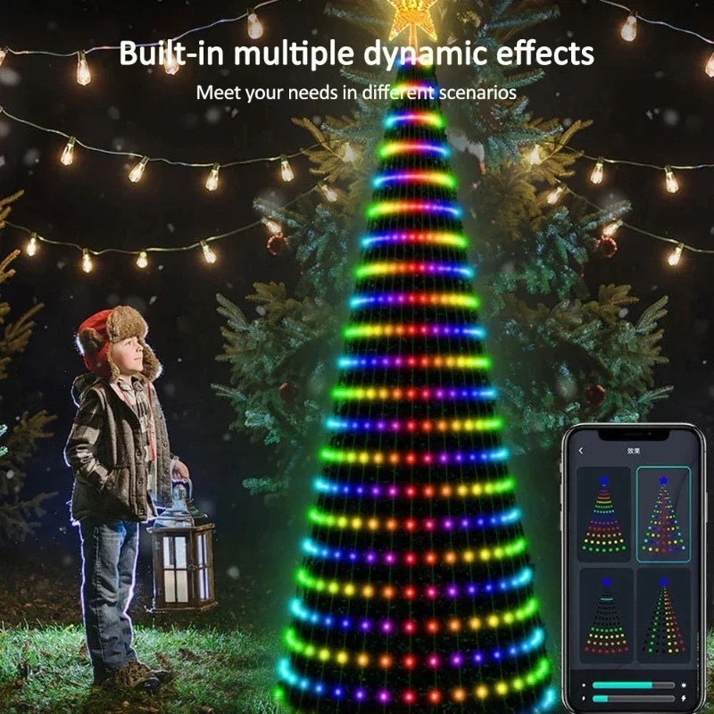 Christmas Star Tree Lights RGB - Home Decor App review and price