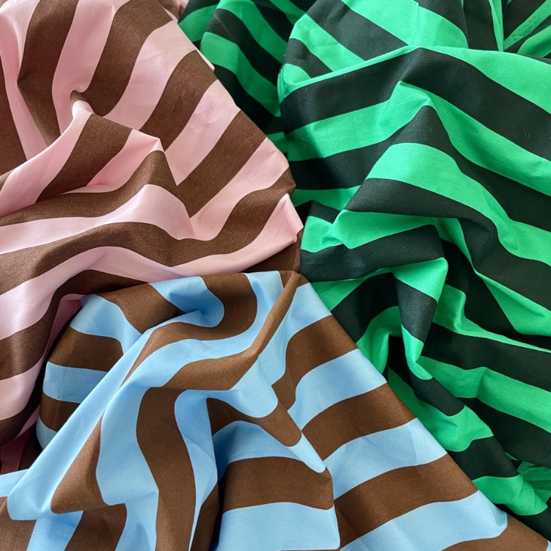 Color Block Stripes Fabric Dop - Home Decor Dopamine review and price