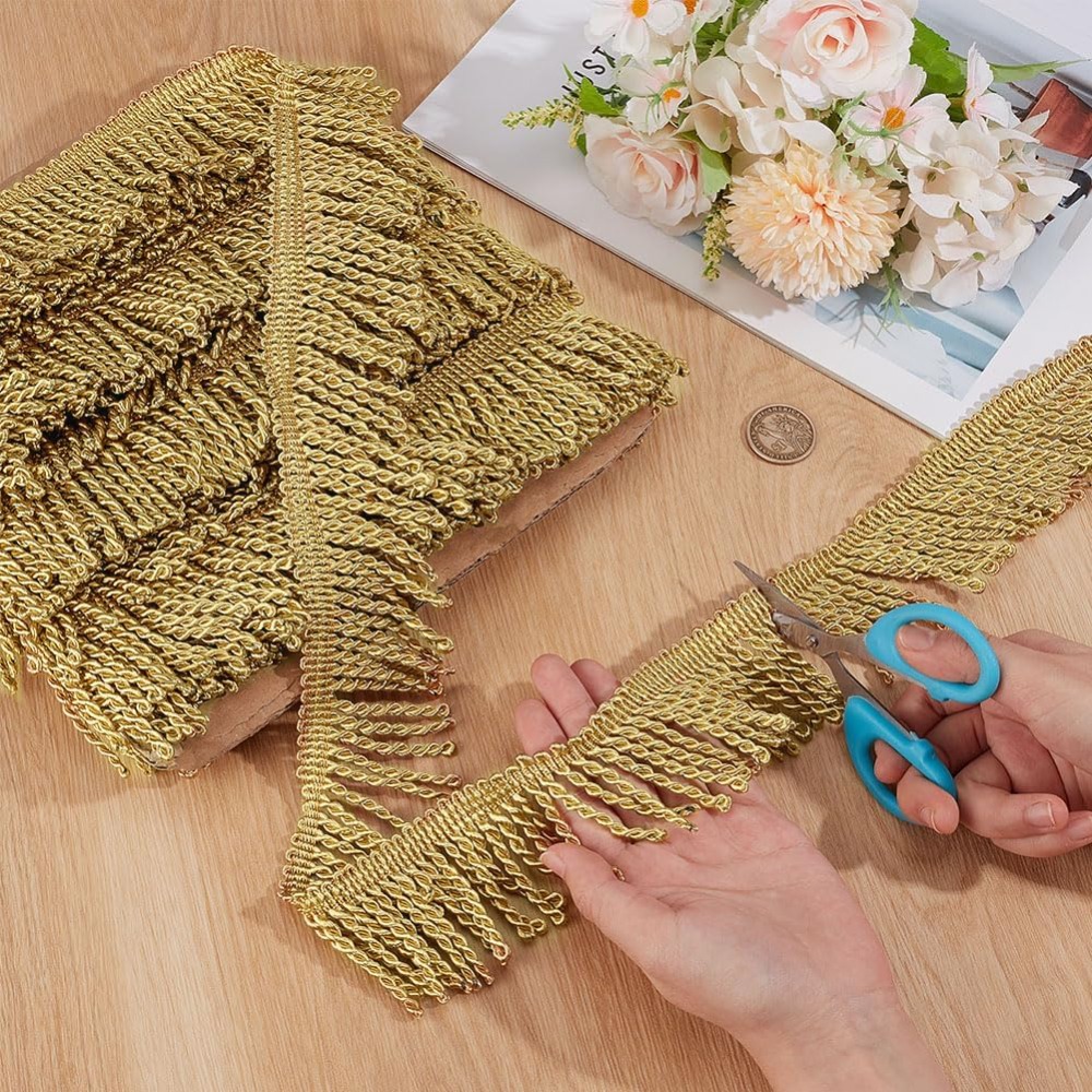 12 Yardsx2.2Inch Fringe Trim C - Home Decor Curtain review and price