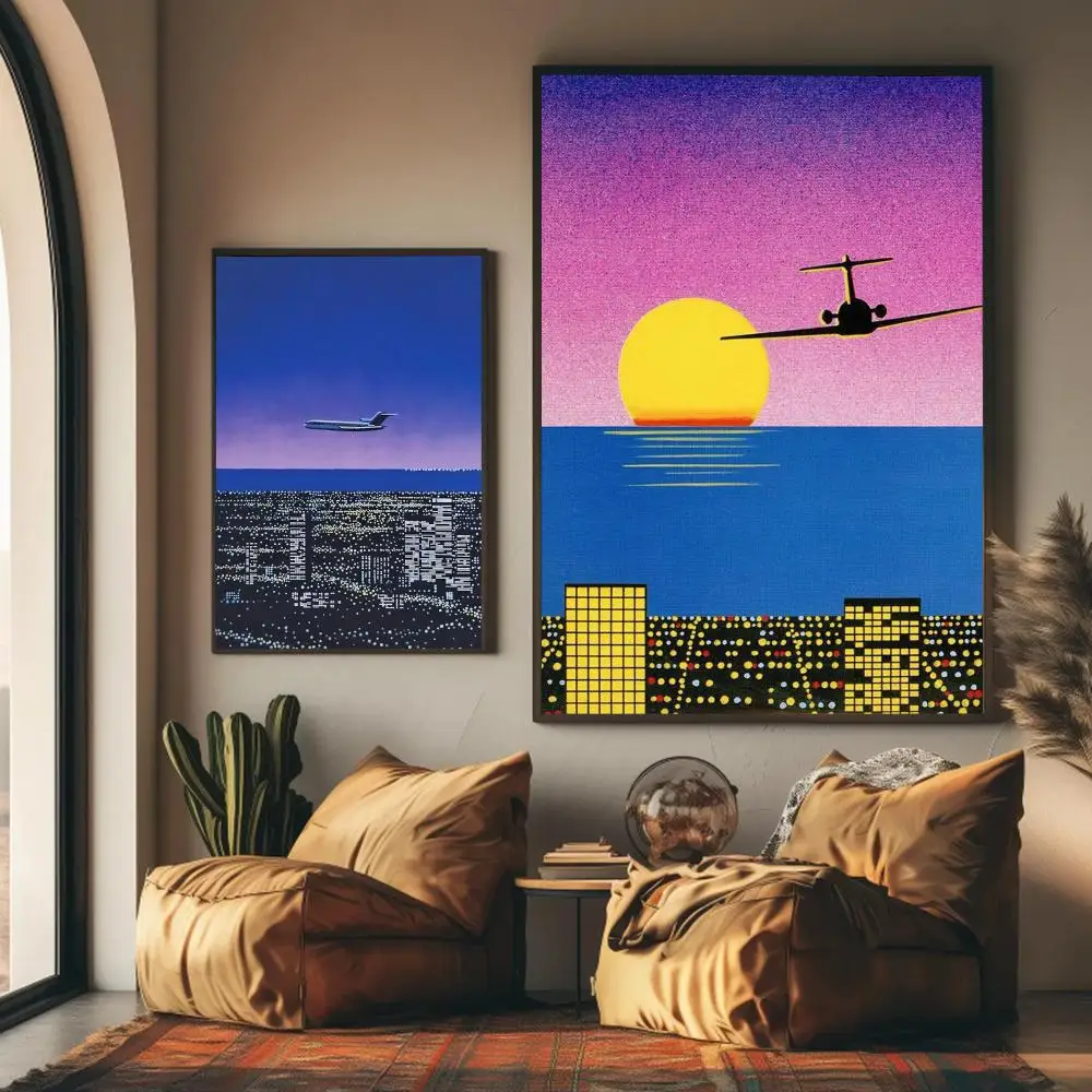 1pc frameless H-hiroshi Nagai  - Abstract Oil Painting review and price