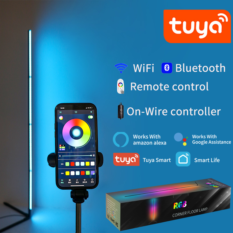 Tuya RGBIC LED Floor Lamp 180C - Home Decor App review and price