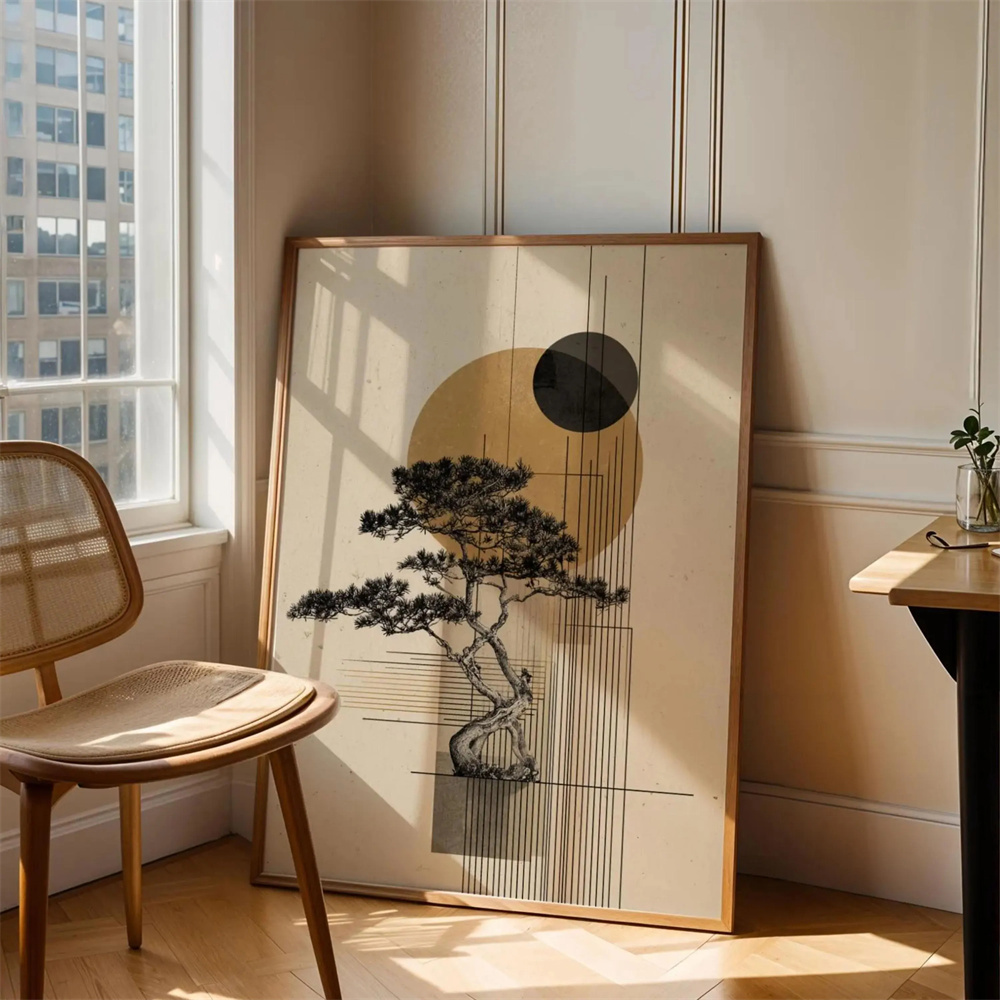 1pc Japan Bonsai Wall Art | Mi - Home Decor Vietnam review and price