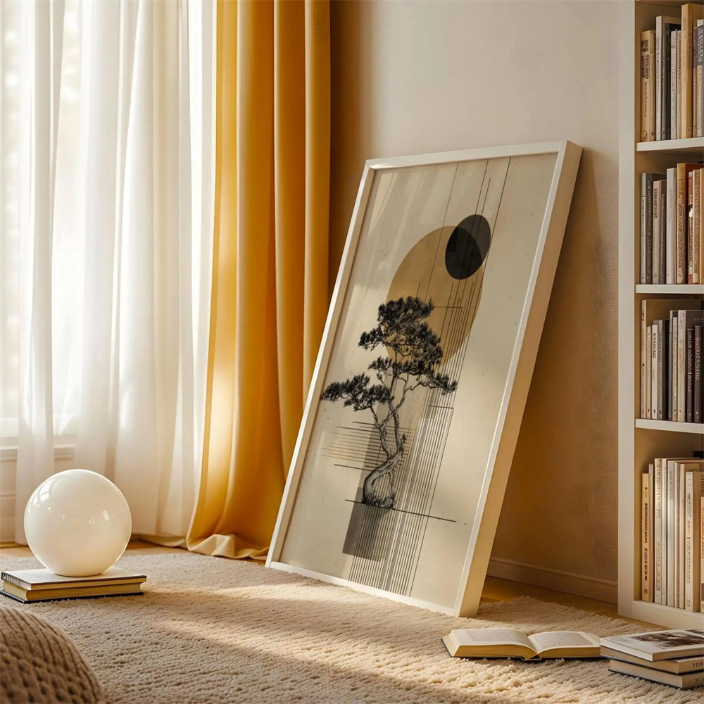 1pc Japan Bonsai Wall Art | Mi - Home Decor Vietnam review and price