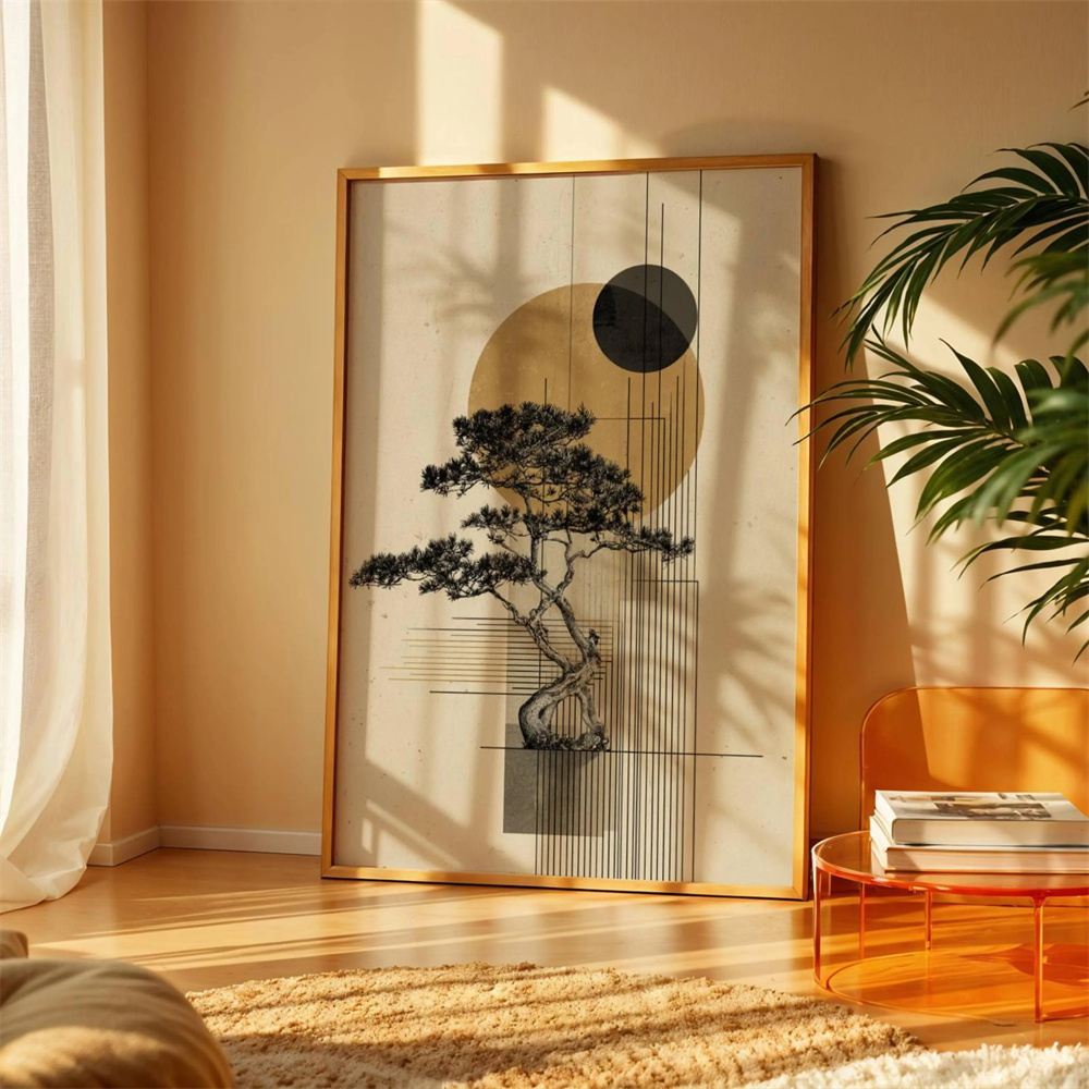 1pc Japan Bonsai Wall Art | Mi - Home Decor Vietnam review and price