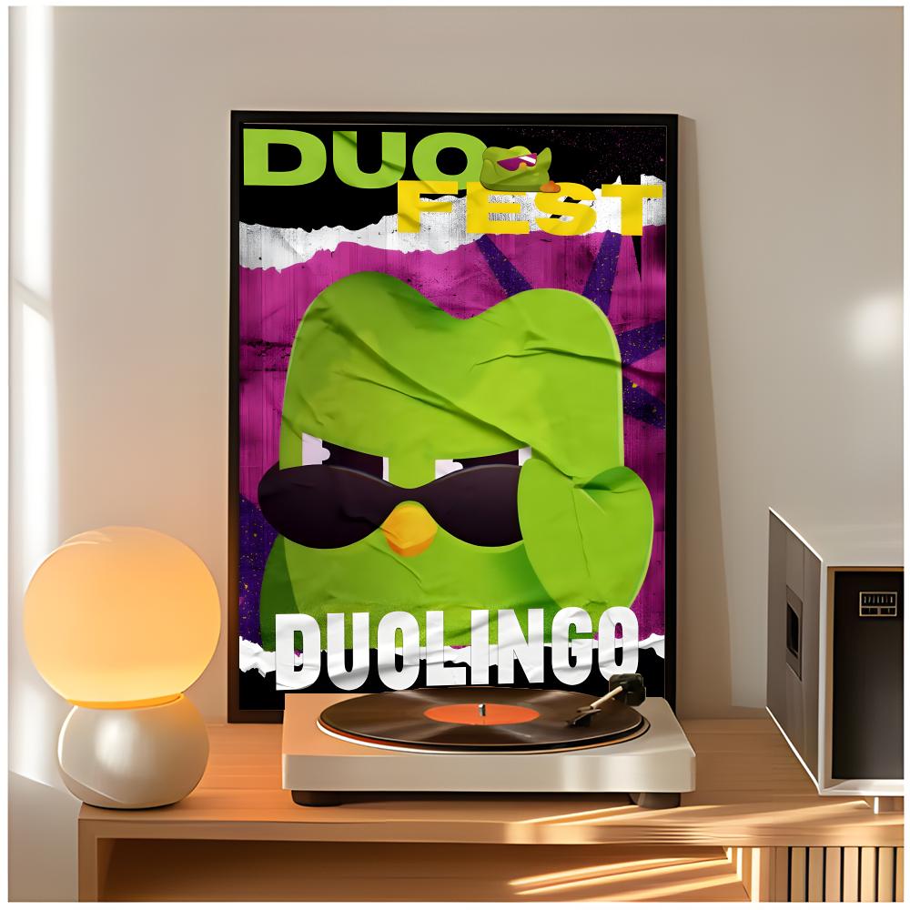 cute app d-duolingo Poster Cla - Home Decor App review and price
