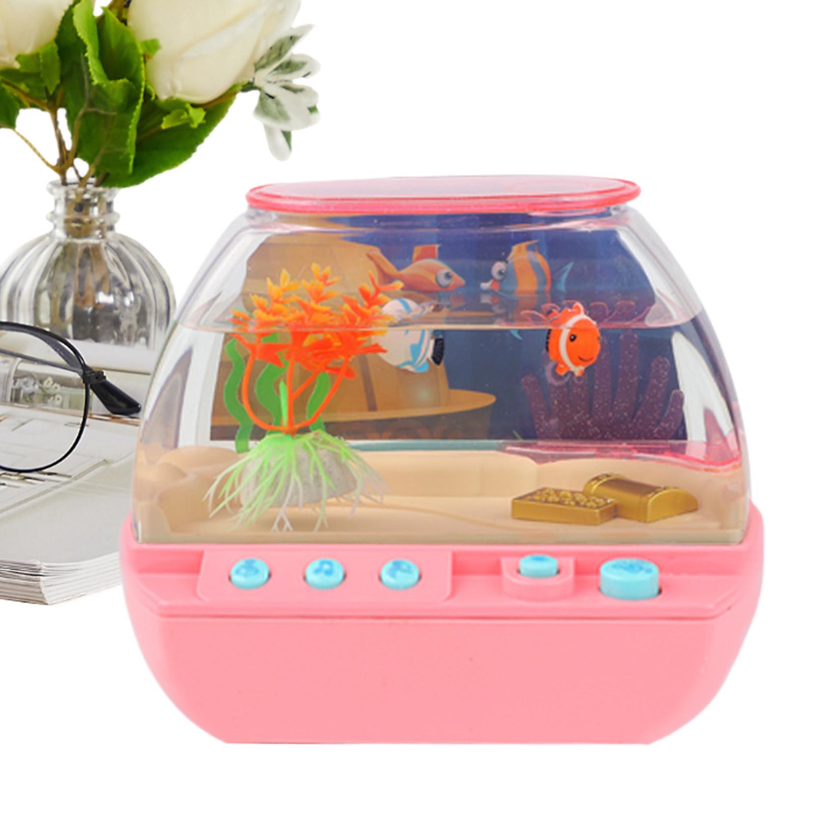 Toy Fish Tank Home Decoration  - Home Decor Lighting review and price