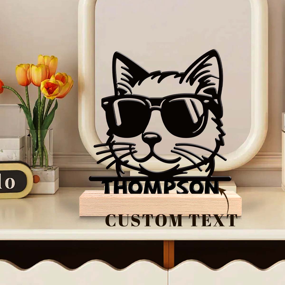 1pc Customizable Wrought Iron  - Home Decor Names review and price