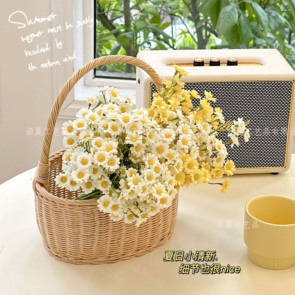 Chamomile artificial flowers e - Home Decor Tulip review and price