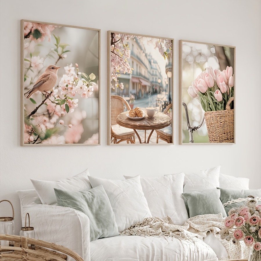 3pcs/set Romantic Paris Street - Home Decor Tulip review and price