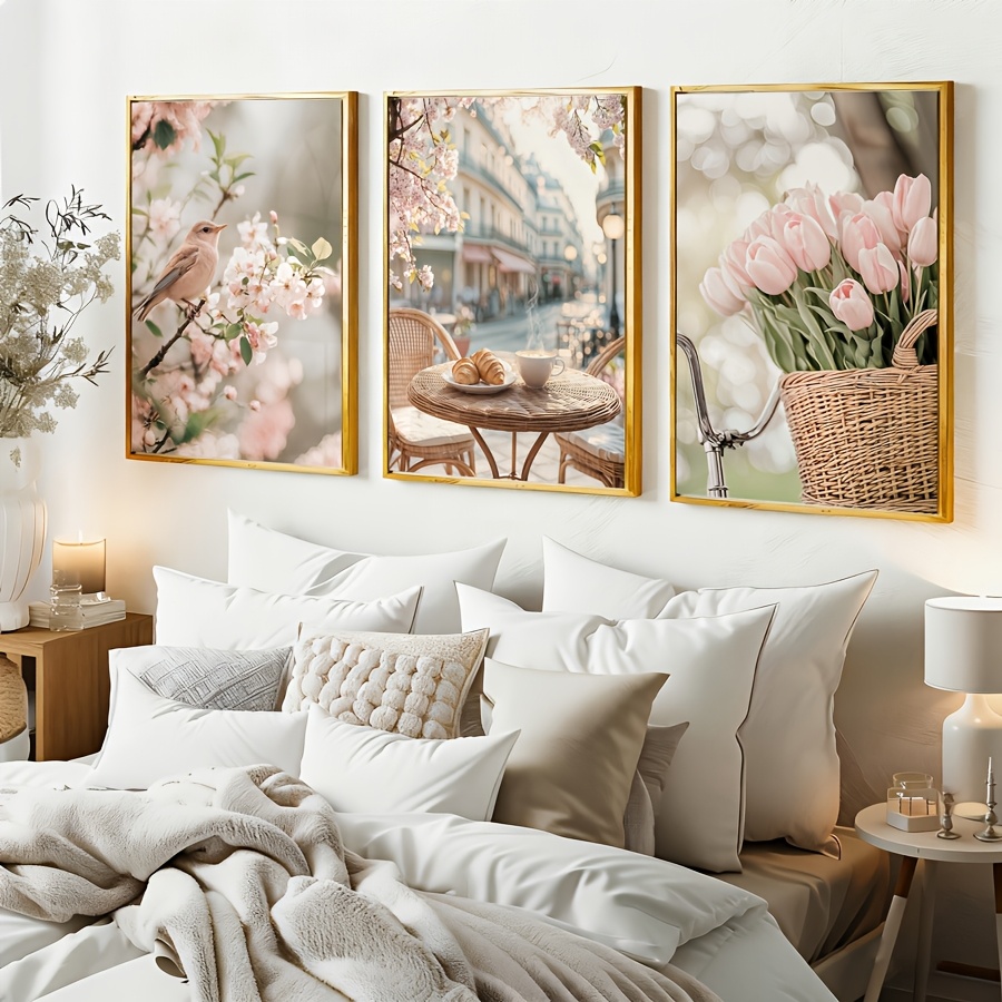 3pcs/set Romantic Paris Street - Home Decor Tulip review and price